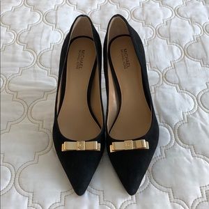 *BRAND NEW* Michael Kors Black Suede Heel